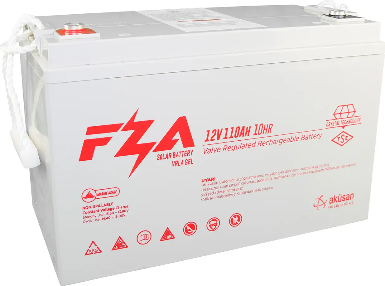 FZA 12 V 110 AH Jel Akü